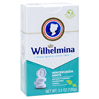 Wilhelmina Vegan Wintergreen Mints 3.5oz