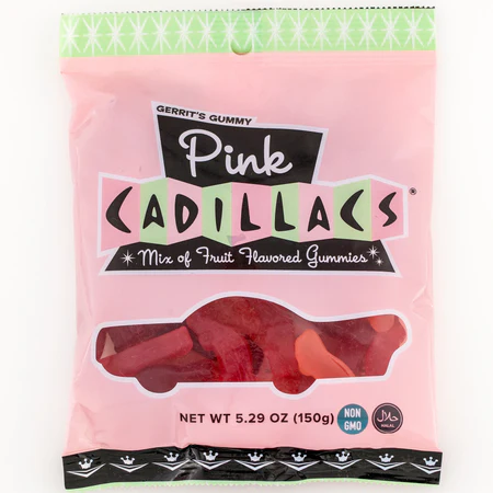 Gerrits Pink Cadilacs Berry Gummies 5.029oz