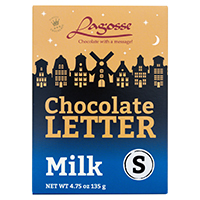 Droste Large Milk Chocolate Letter - S