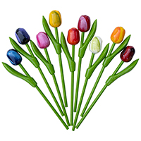 Tulip Bouquet with 9 20cm Tulips